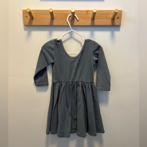 Classic Gray Kids Dress